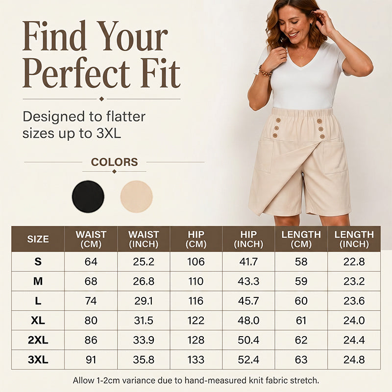 Short asymétrique croisé pour femme, arrivant aux genoux