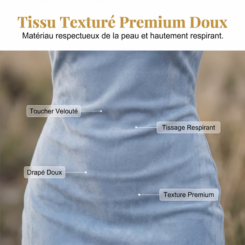 Robe moulante sans manches à pompons style western rétro