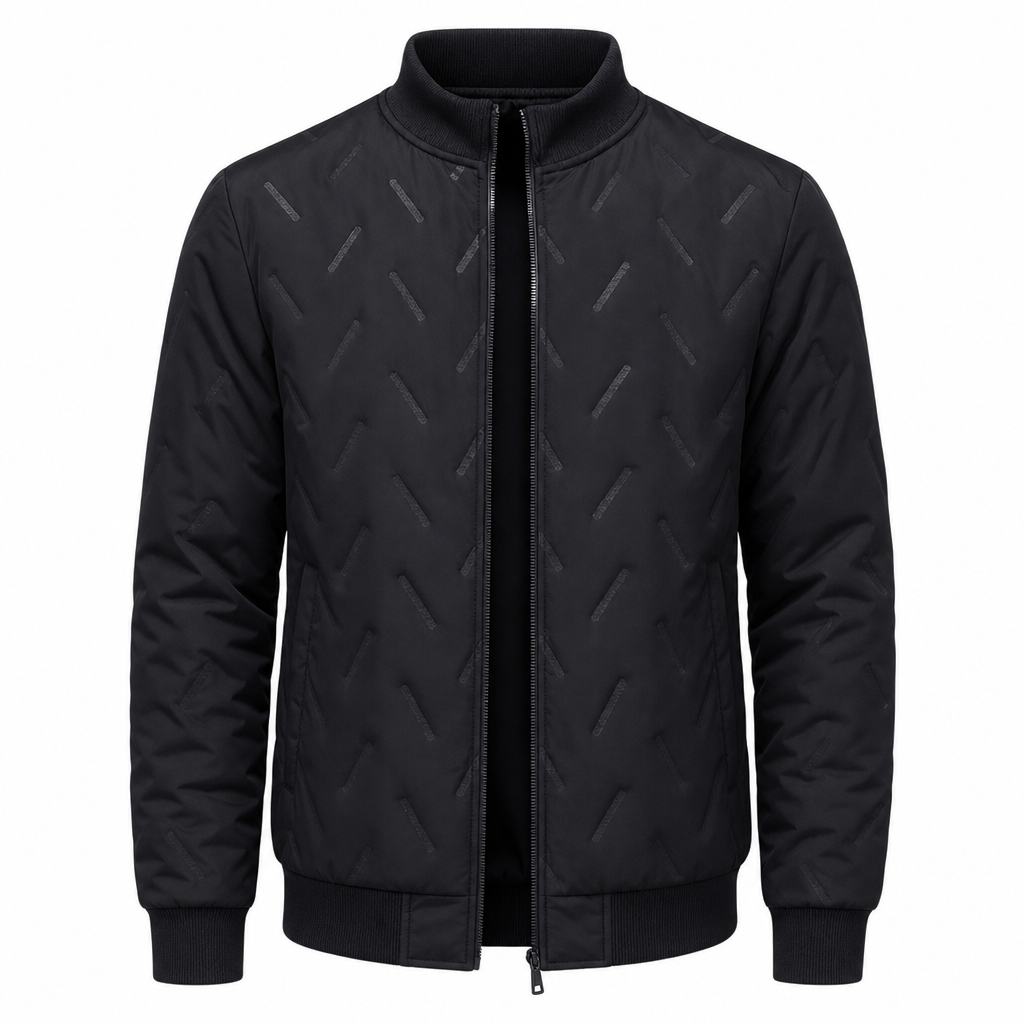 Manteau matelassé doublé de polaire pour homme, pour l'hiver