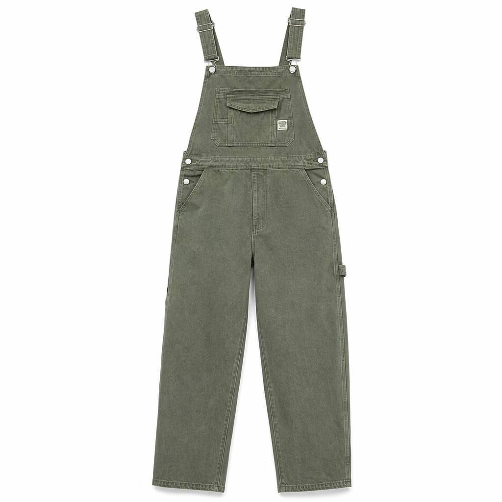 👖 Salopette Denim Homme – Coupe Relax & Style Workwear Multi-Poches
