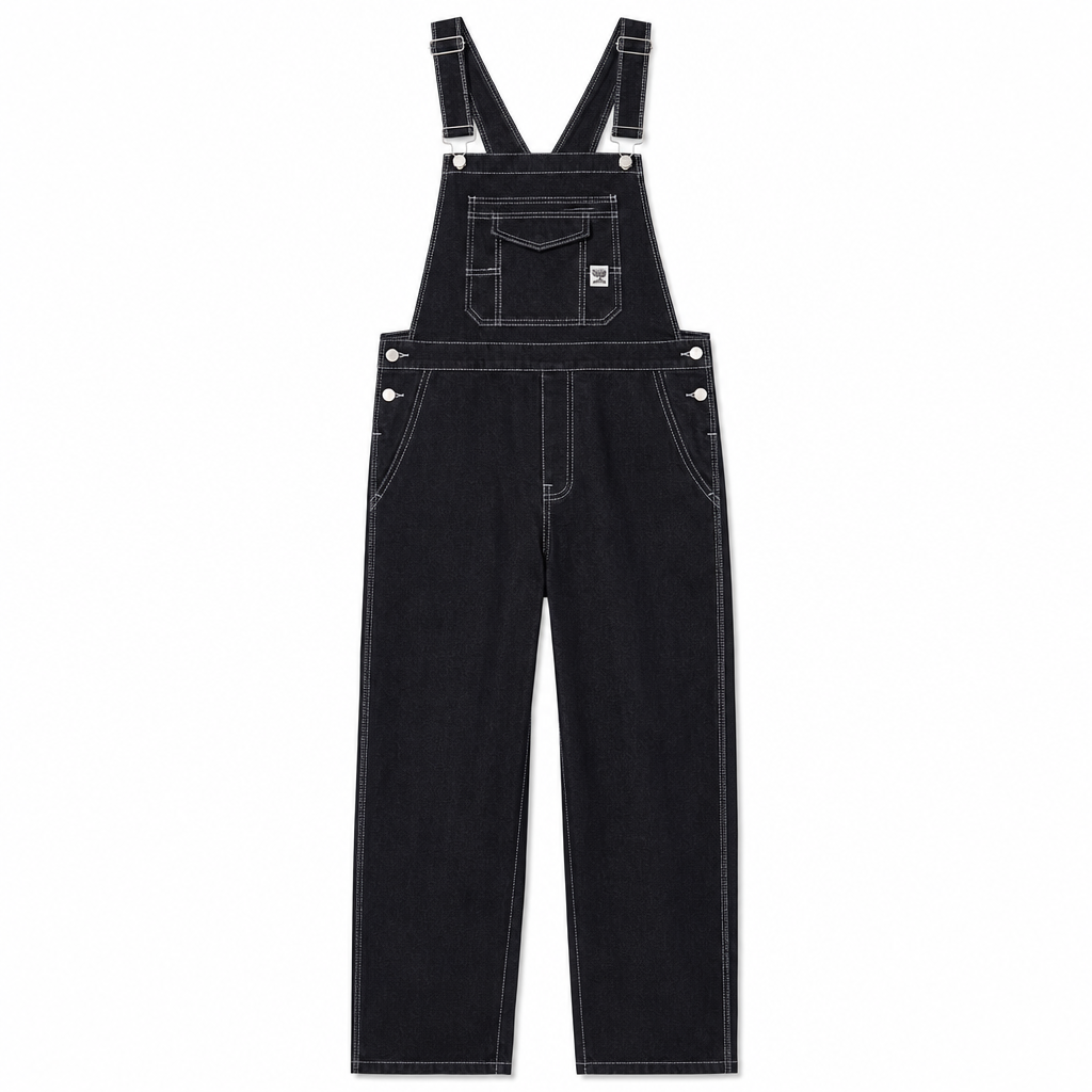 👖 Salopette Denim Homme – Coupe Relax & Style Workwear Multi-Poches