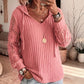 👜 -50 % sur toute la mode femme ! ✨Pull à capuche chic pour femmes avec manches en dentelle