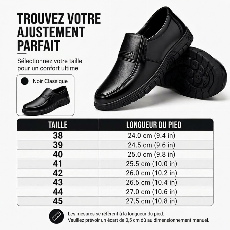 ⏳Liquidation totale⏳Chaussures habillées décontractées pour hommes, légères et à enfiler