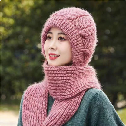 Foulard chaud épaissi une pièce pour femme