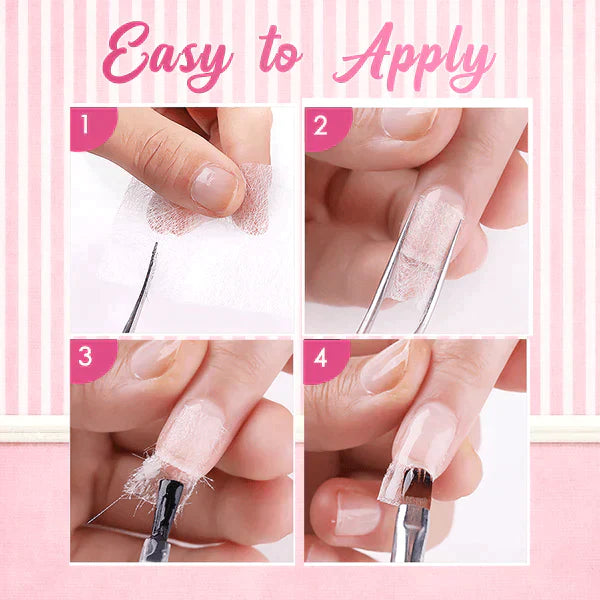Extension d'ongle en fibre de verre (10 pièces)