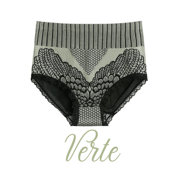 💖ACHETEZ 1 ET OBTENEZ 7💖  Sous-vêtements sexy en dentelle à taille haute avec contrôle du ventre pour femmes