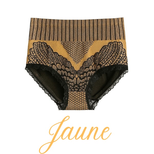 💖ACHETEZ 1 ET OBTENEZ 7💖  Sous-vêtements sexy en dentelle à taille haute avec contrôle du ventre pour femmes