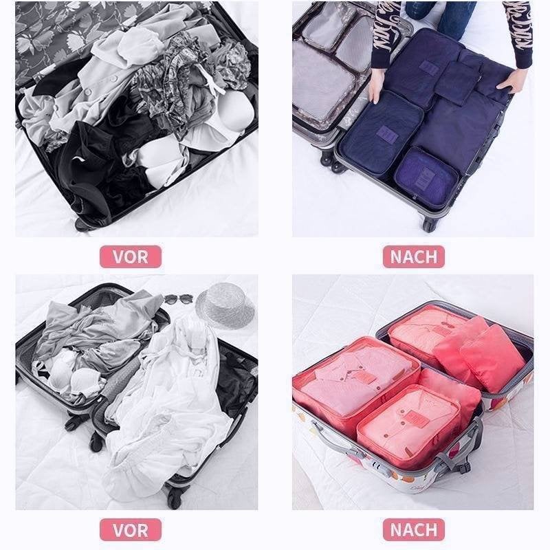 🎉VENTE CHAUDE 49% DE RÉDUCTION - ✈6 pièces cubes d'emballage pour bagages portables🧳