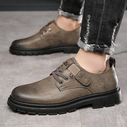 Chaussures en Cuir Cargo Vintage pour Hommes🔥(Offre spéciale du dernier jour : 50% de réduction)