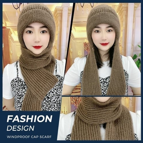 Foulard chaud épaissi une pièce pour femme