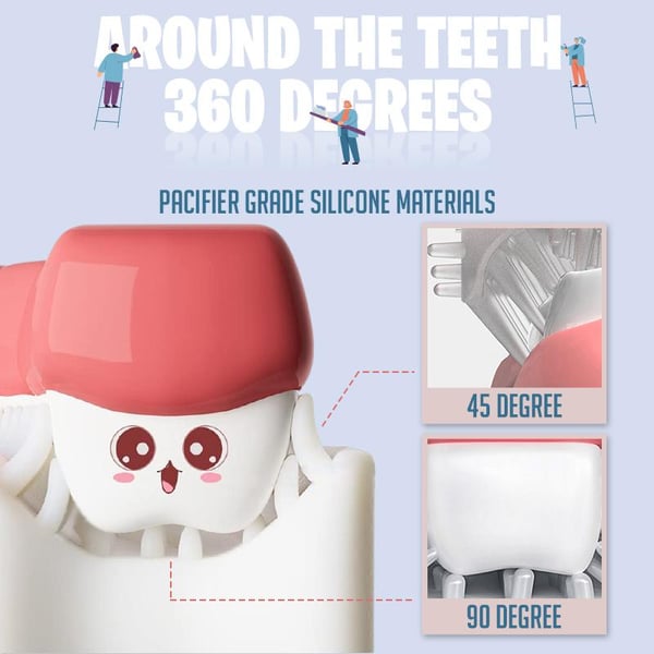 🎁2023-Vente de Noël Achetez 1 Obtenez 1 Gratuit🎁（🔥 Promotion 47% de réduction）Sur la brosse à dents pour enfants en forme de U