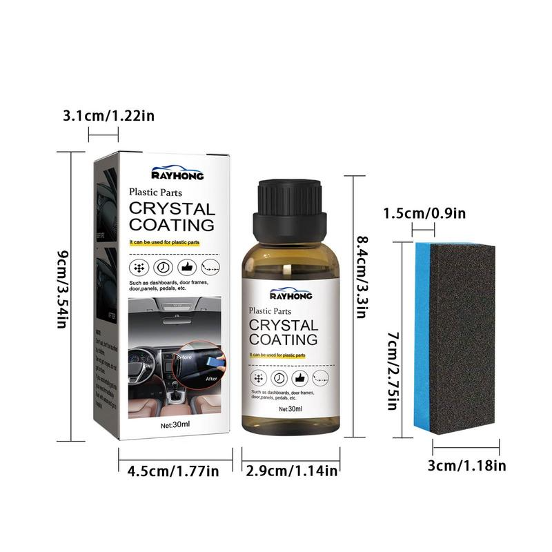 😍ACHETEZ 1 OBTENEZ 1 GRATUITEMENT - Revêtement cristallin de pièces en plastique
