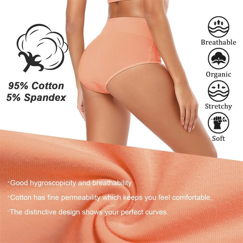 🔥 Achetez 5 et obtenez 5 gratuits🔥  Sous-vêtements en coton respirant, évacuant l'humidité et antibactérien.