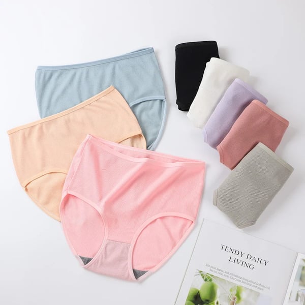💥Achetez 5 Obtenez 5 Gratuits 💥Culotte absorbante taille haute pour femme (la remise sera appliquée à la caisse)✨