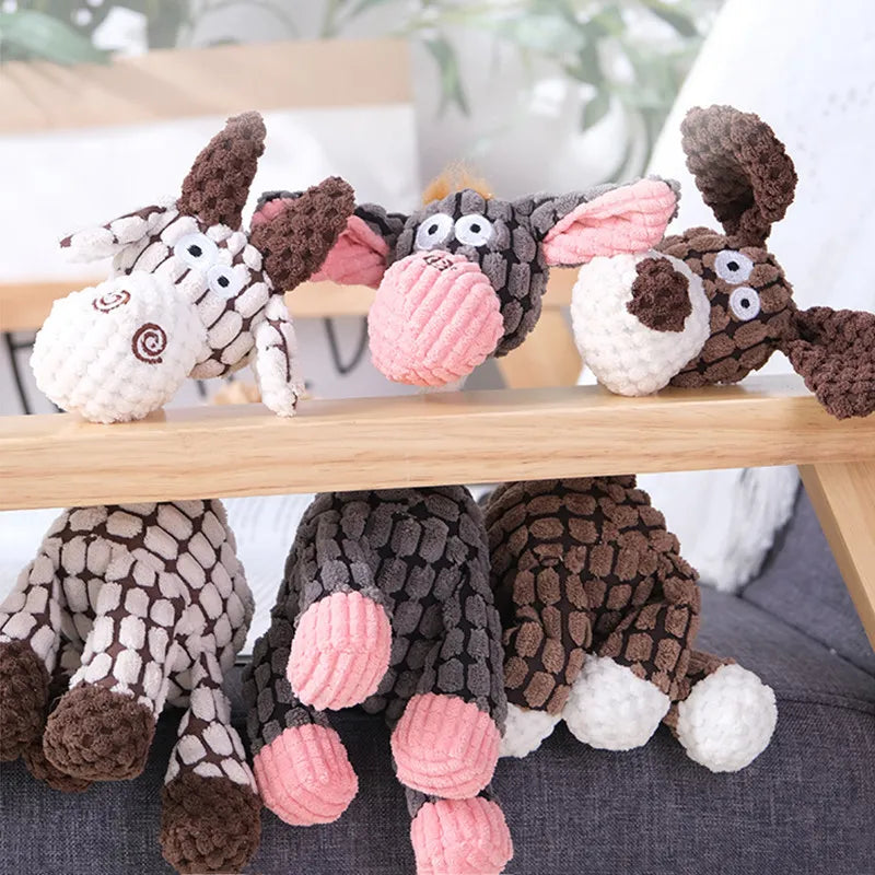 🐶Dernier jour pour acheter 2 et obtenir 1 gratuit🐾Jouet en peluche pour votre ami à fourrure.