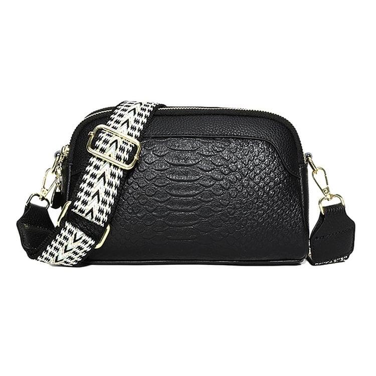 🔥 Vente chaude 🔥 Sac à bandoulière en cuir de première couche à motif d'alligator pour femme pour le travail