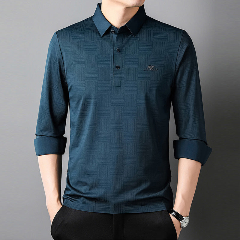 🔥Achetez 2 livraisons gratuites🔥Chemise décontractée à manches longues sans plis pour hommes