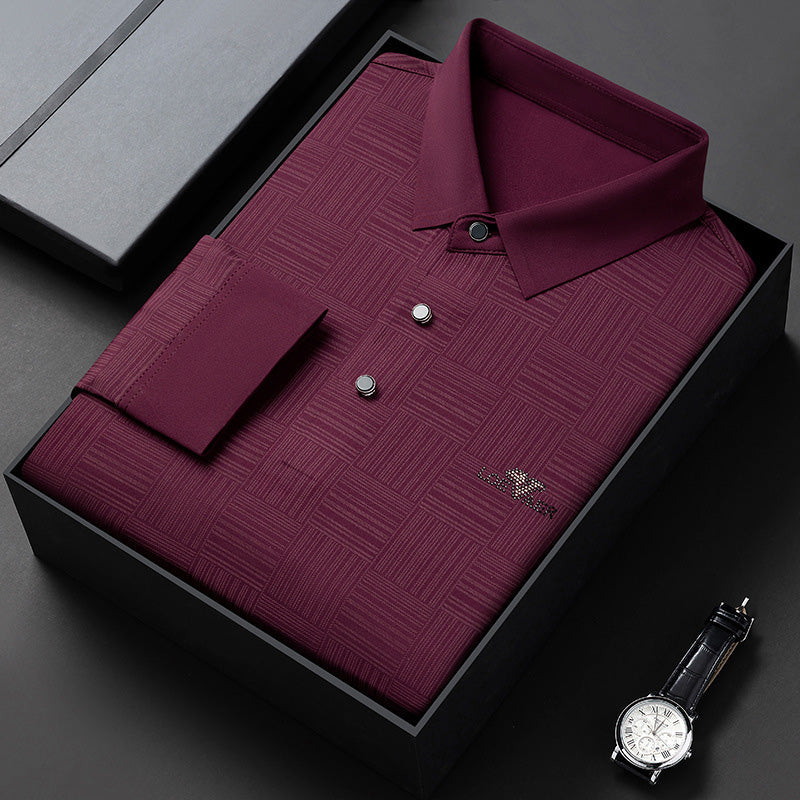 🔥Achetez 2 livraisons gratuites🔥Chemise décontractée à manches longues sans plis pour hommes