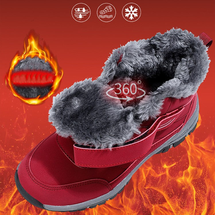 🎅Vente à chaud - 49% discount🎄Plysch et coton épais chaussures antidérapantes