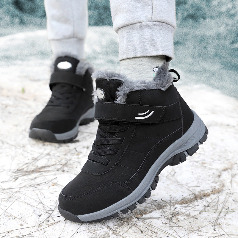 🎅Vente à chaud - 49% discount🎄Plysch et coton épais chaussures antidérapantes