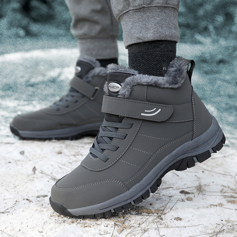 🎅Vente à chaud - 49% discount🎄Plysch et coton épais chaussures antidérapantes