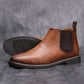 Cadeaux exquis - Bottes en cuir Chelsea Vintage pour hommes【Livraison gratuite pour une durée limitée】