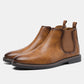 Cadeaux exquis - Bottes en cuir Chelsea Vintage pour hommes【Livraison gratuite pour une durée limitée】
