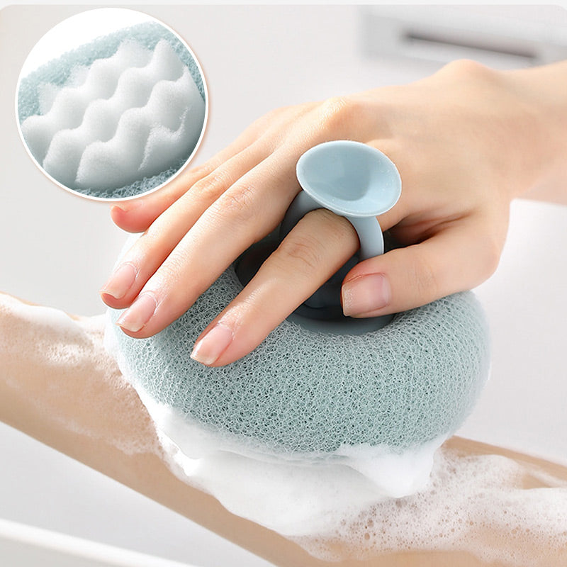 Boule de bain super douce avec ventouse en forme de tournesol