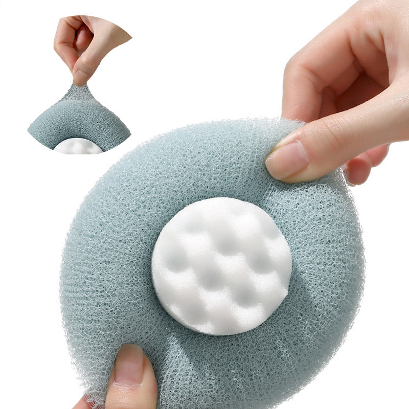Boule de bain super douce avec ventouse en forme de tournesol
