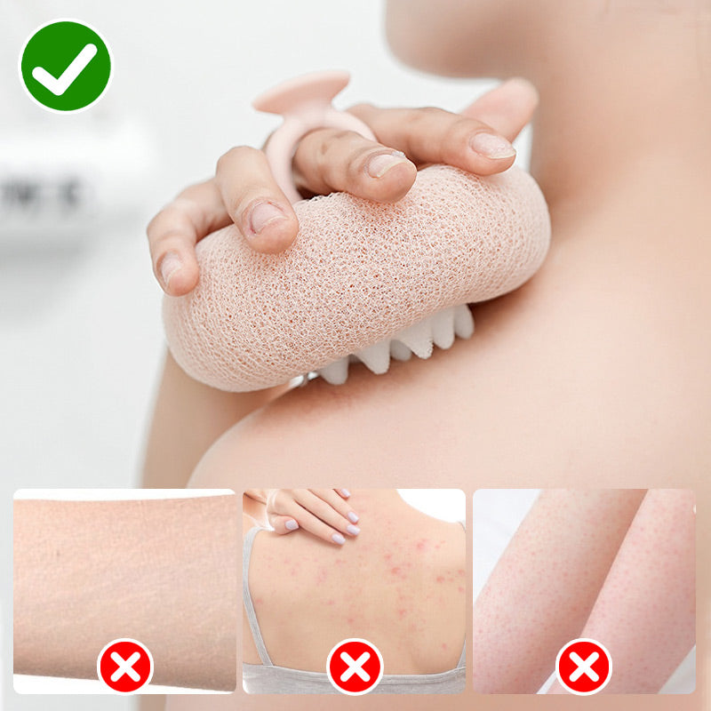 Boule de bain super douce avec ventouse en forme de tournesol