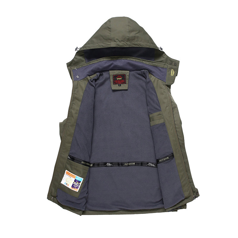 Vestes de randonnée outdoor imperméables et coupe-vent pour hommes