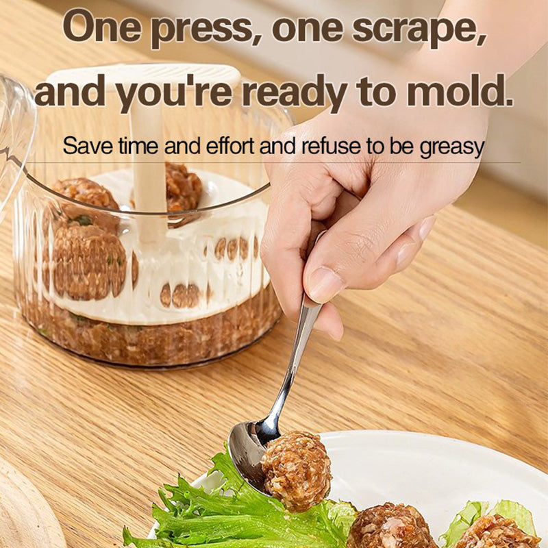 🔥Last day half price sale🔥  Appareil à boulettes de viande transparent